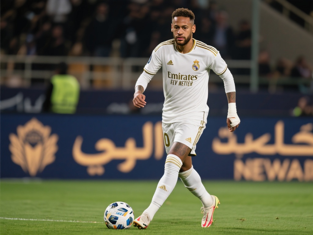 内马尔自加盟利雅得新月以来，就一直是球队